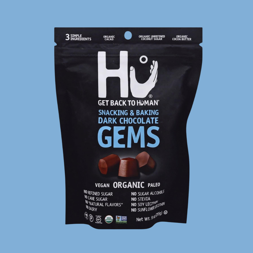 Dark Chocolate Gems by Hu Kitchen